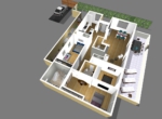 Plan 1st floor 3D - 2